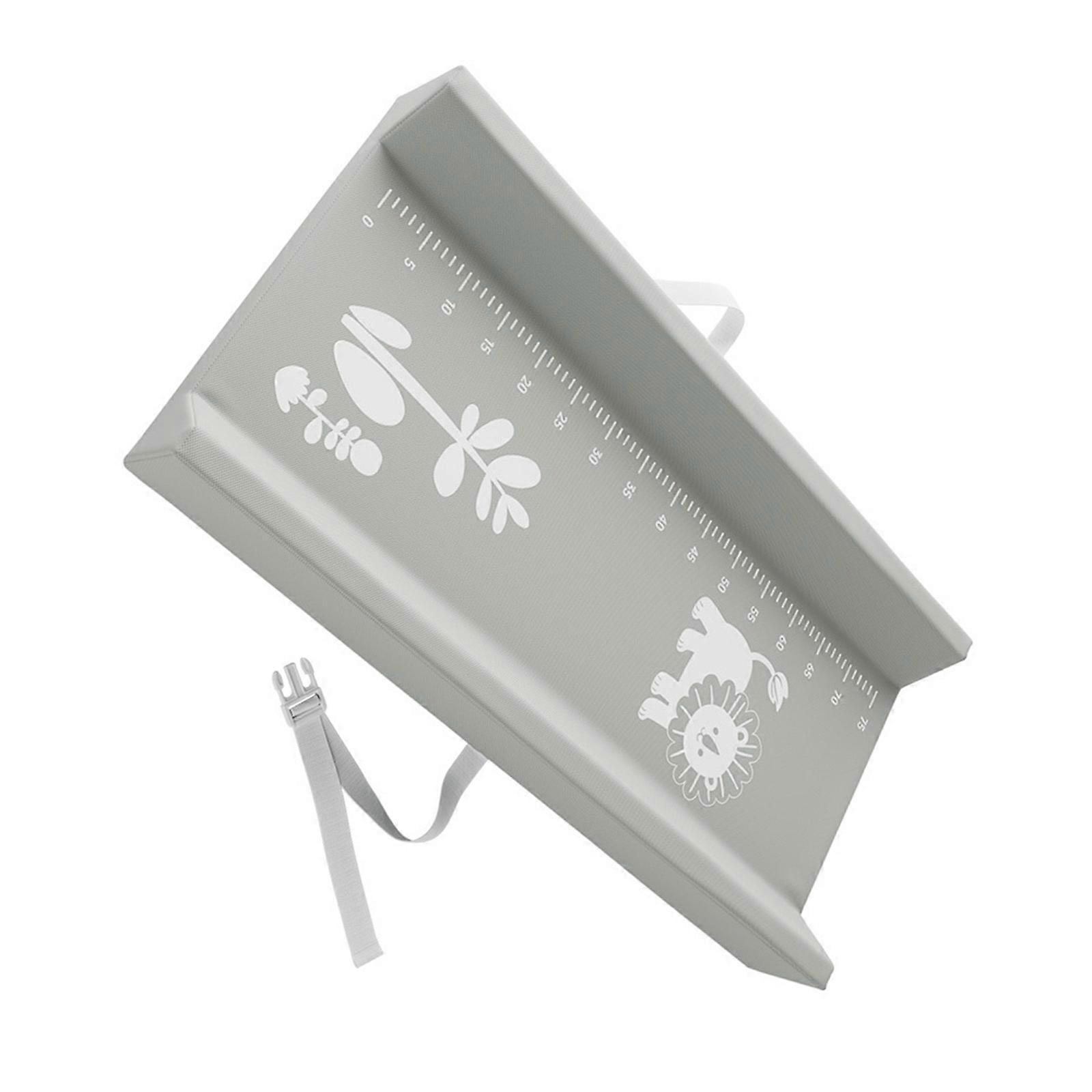 Easy to Clean PU Changing Mat Cover With Lovely Lions Pattern And Elastic Edges For Home and Outdoor Use Multicolor