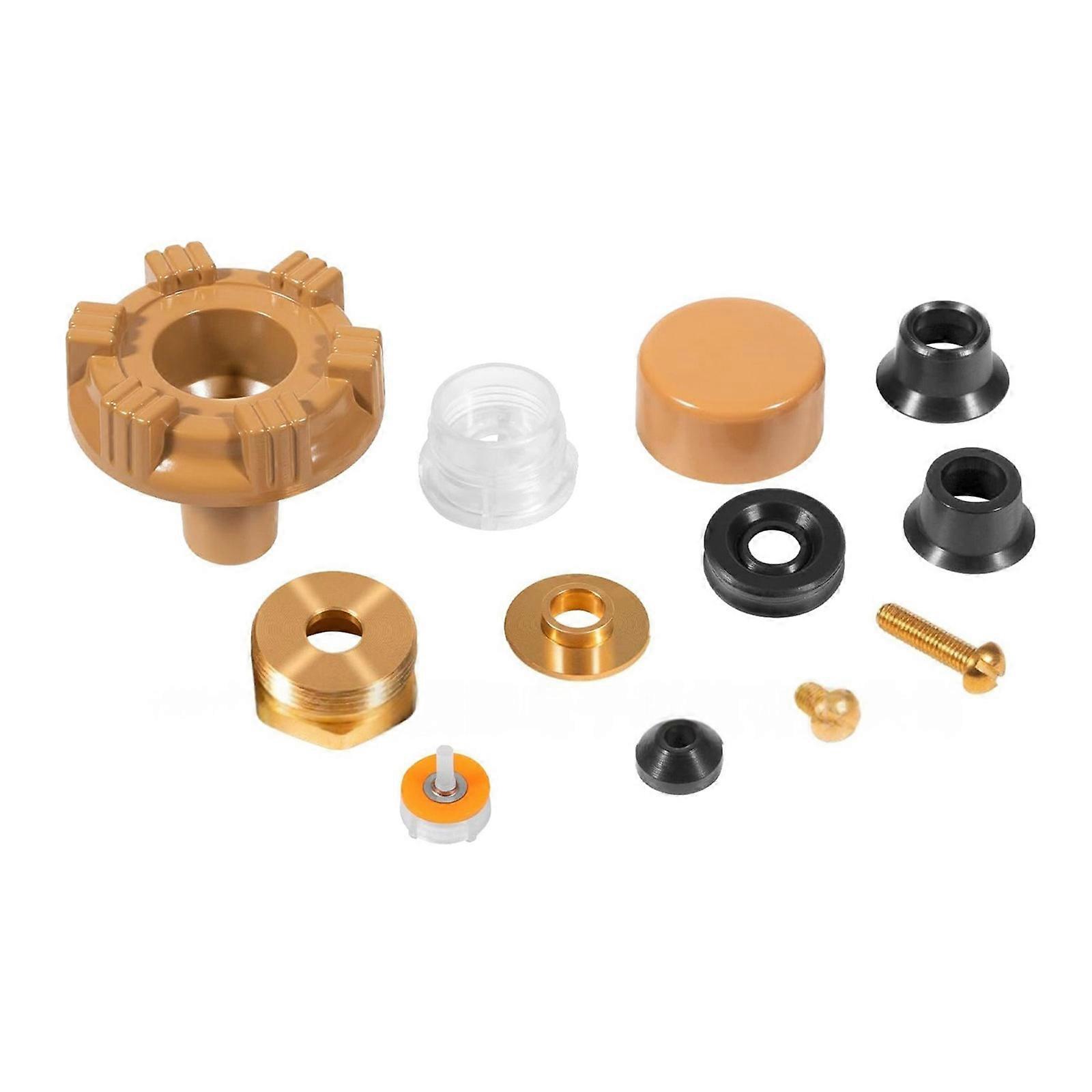 Brasses Faucet Restorations Toolkit for Household Leak Repairs and Water Efficiency Enhancement Multicolor