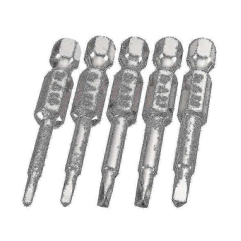 5 Pieces Magnetic Triangle Head Screwdriver Bits, S2 Steel Triangular Tip Screw Driver Bit Hex Shank Triangle  SZRH
