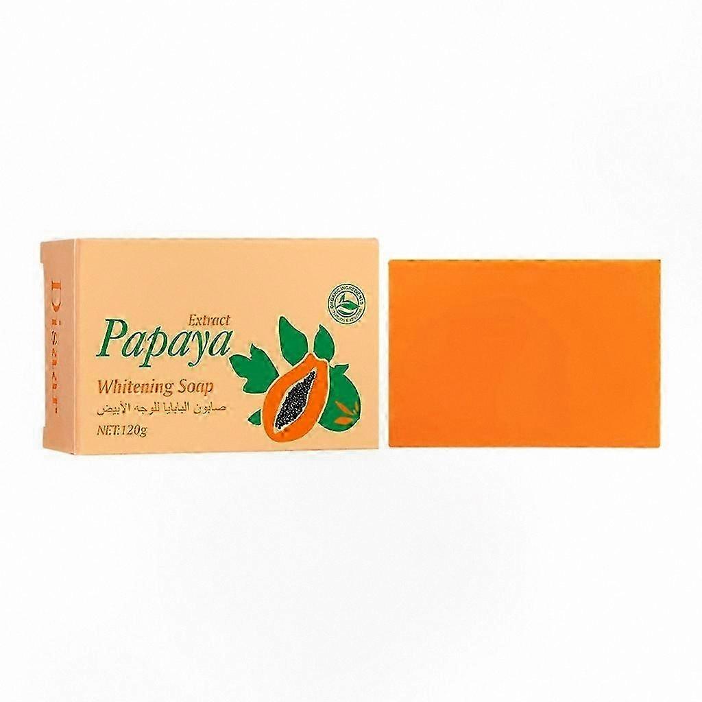 Papaya Extract Soap for Gentle Exfoliation and Deep Cleansing Renewal