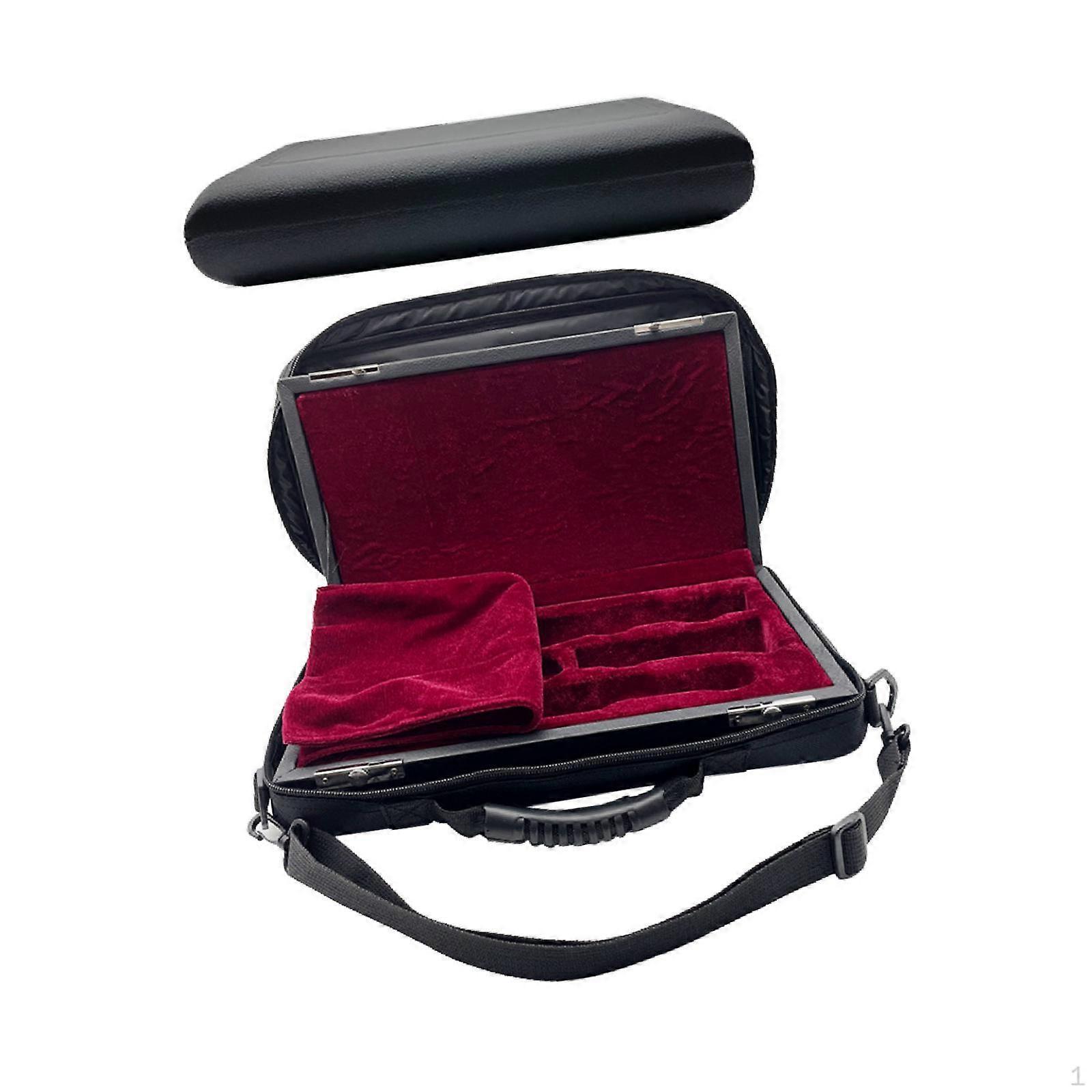 Oboe Case, Bag against Moisture with Removable Strap PU Leather Lightweight for Carrying