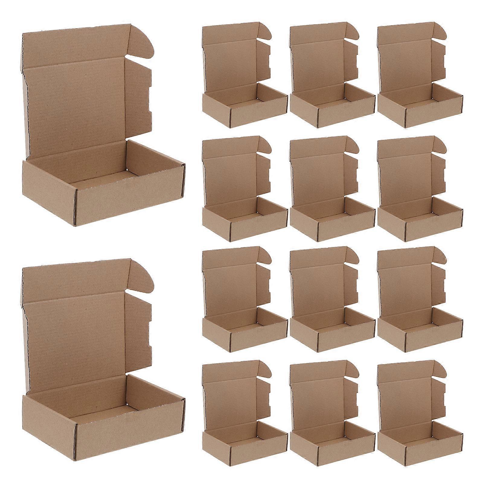 Packaging Boxes for Storage Thickened Board Package Boxes 25Pcs Set
