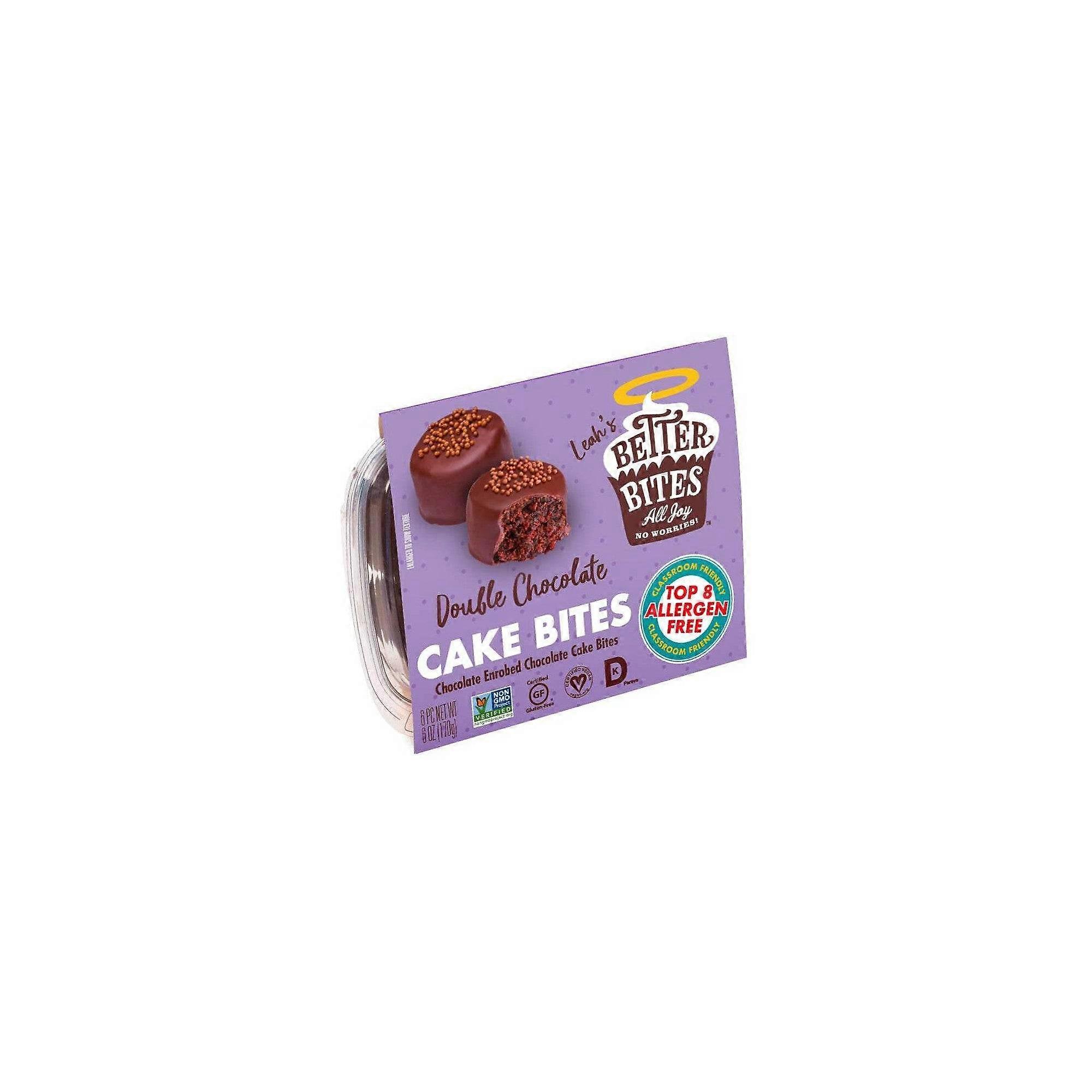 Better Bites خالية من الغلوتين دبل شوكولاتة برقائق الكيك بايتس ، 6 EA
