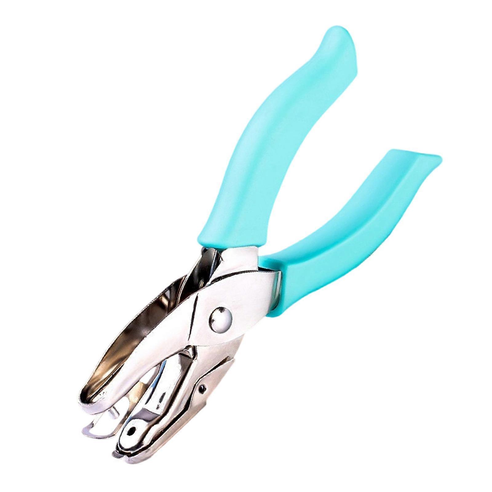 Industrial Strength Metal Document Punch Hole Puncher Accurate Drilling Built In Chip Tray For Professional Use  Mid round hole 3mm