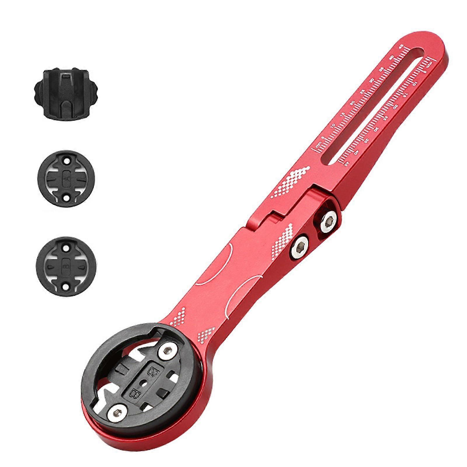 Easyly Install Bicycles Speedometers Holder Regulable Angles Light weight Computer Brackets Cycling Accessories  Red