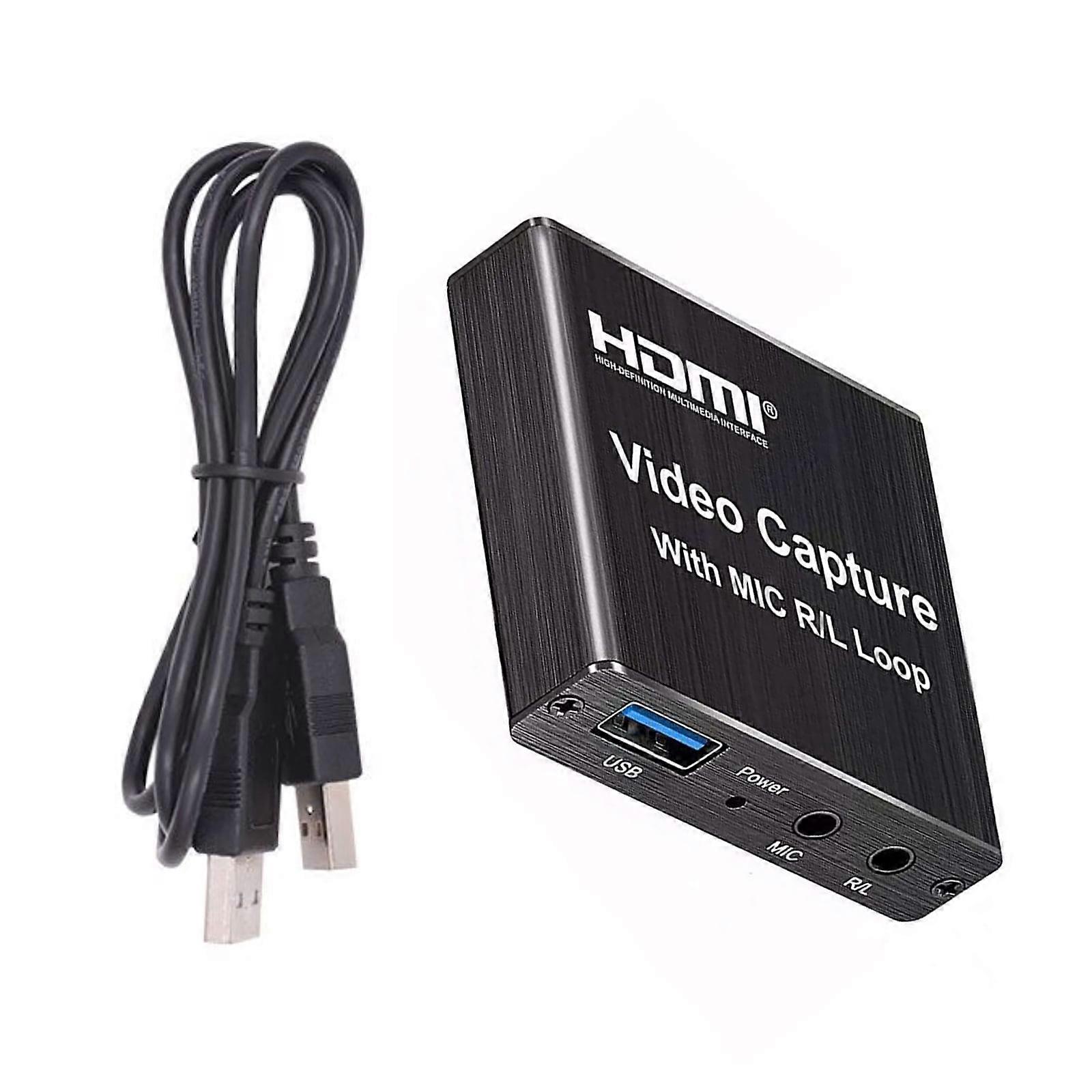 High-Performance HDMI Capture Card for Medical Imaging, 4K Resolution, Stable 1080P Output, Excellent Heat Dissipation