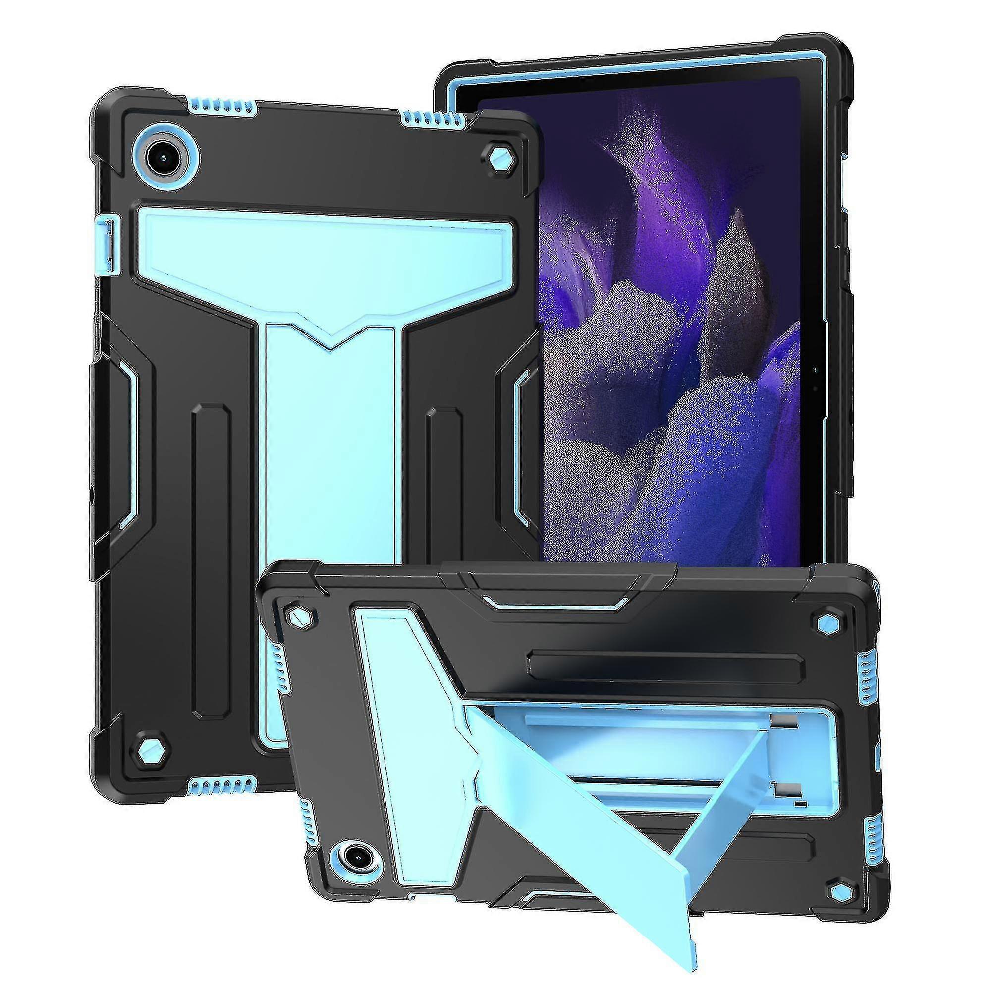 Color Matching Case For Samsung Tab A8 10.5 Inch 2021, Shockproof Case With Adjustable Stand 25-26