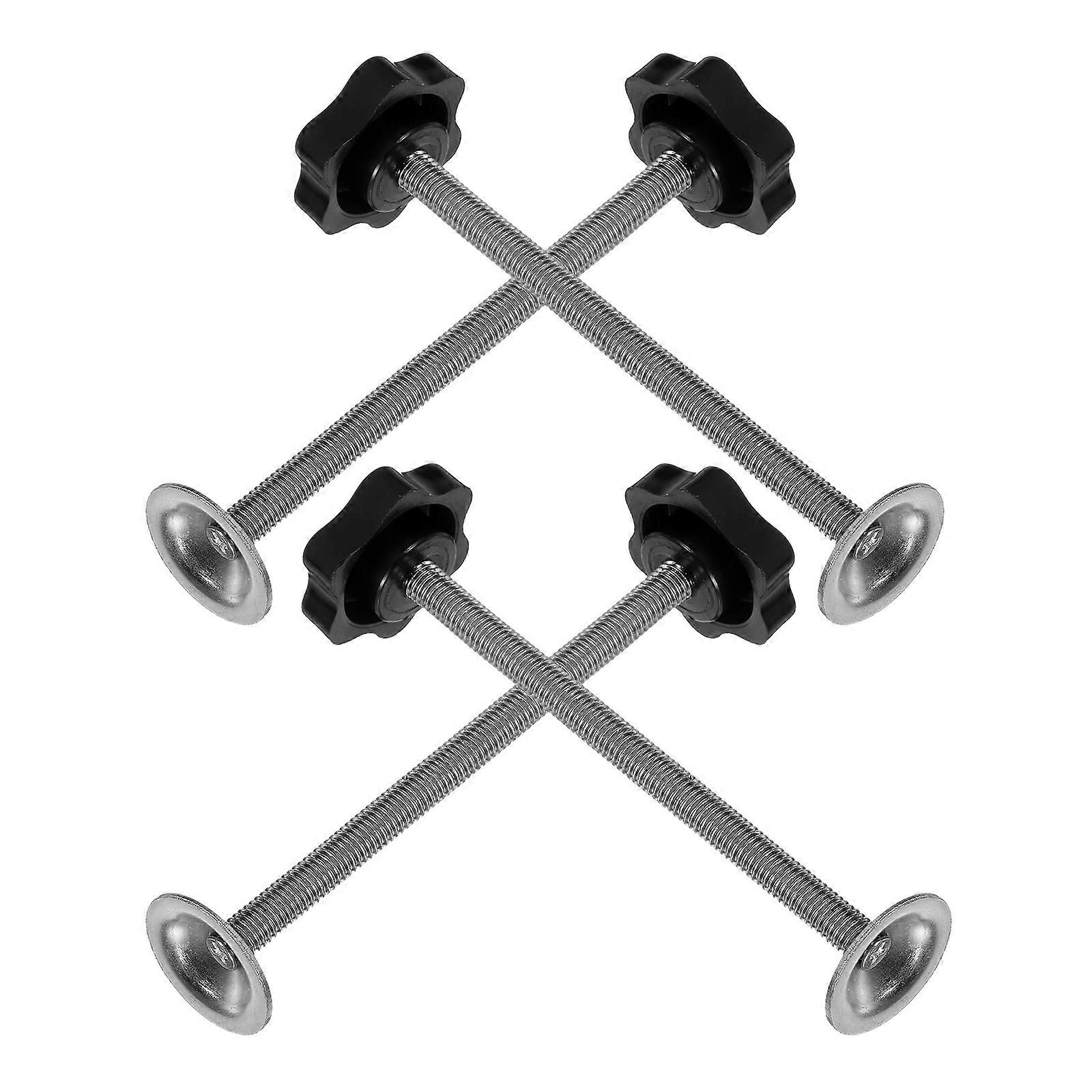 Baby Gate Threaded Spindle Rods for Home Pet Gate Screws 4Pcs Durable Accessories