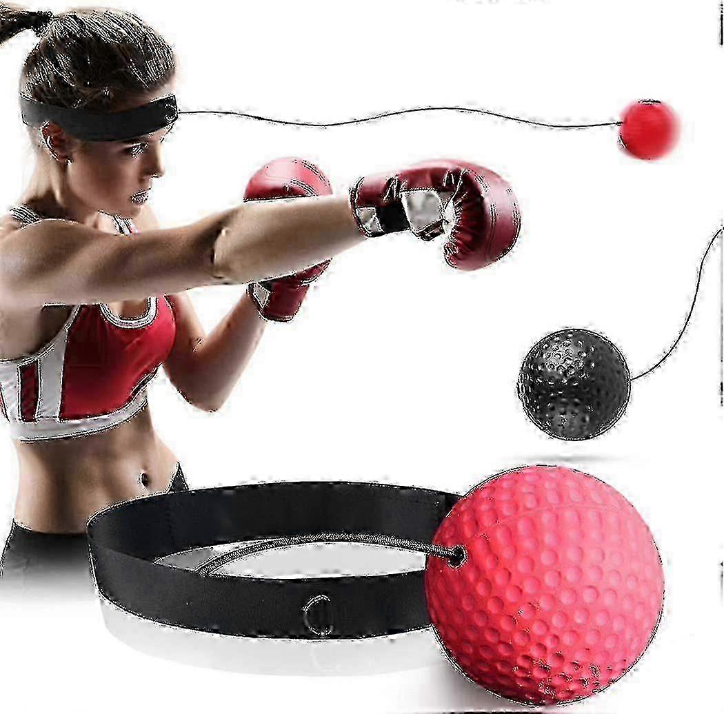 w Boxing Coordination Trainer - Reflex Ball with Two Difficulty Levels