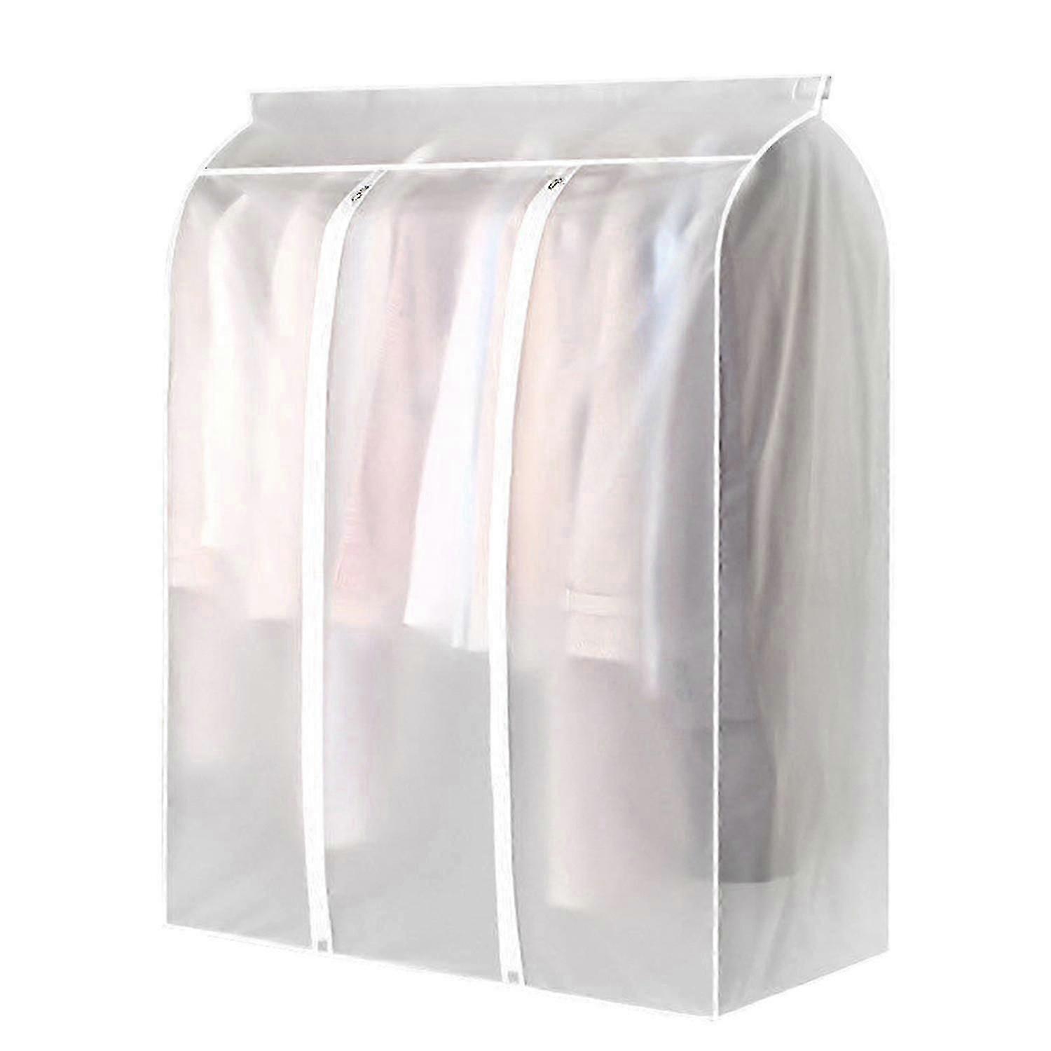 Dustproof Waterproof Hanging Garment Storage Bag - Translucent Clothes Protector Cover, Multiple Sizes
