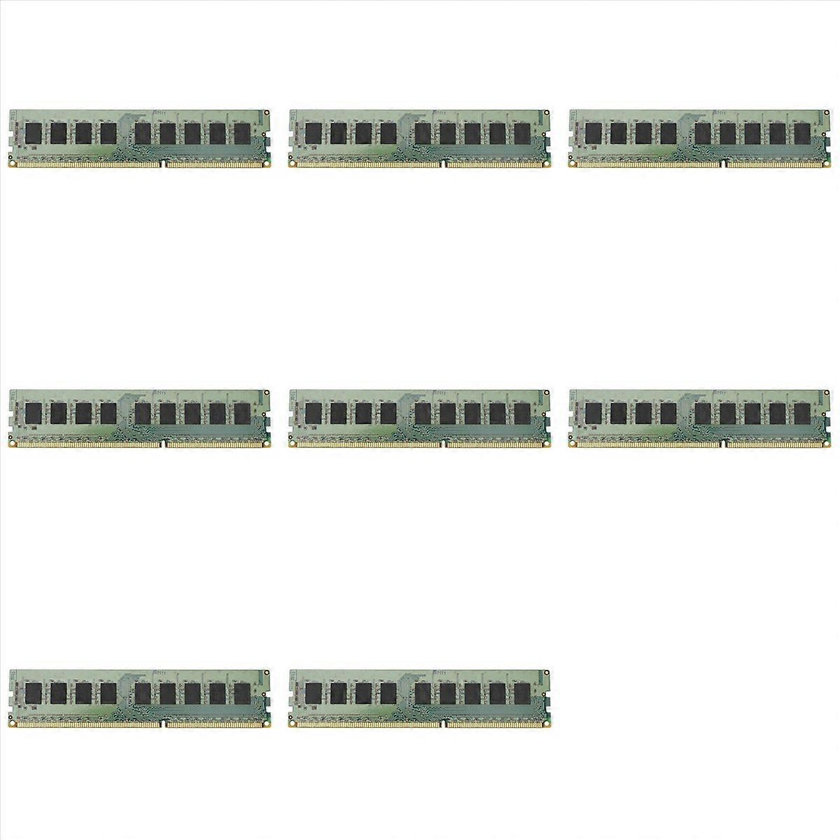 8X 8GB Memory RAM 2RX8 1.35V DDR3 PC3L-12800E 1600MHz 240 Pin ECC Unbuffered RAM for Server Workstat
