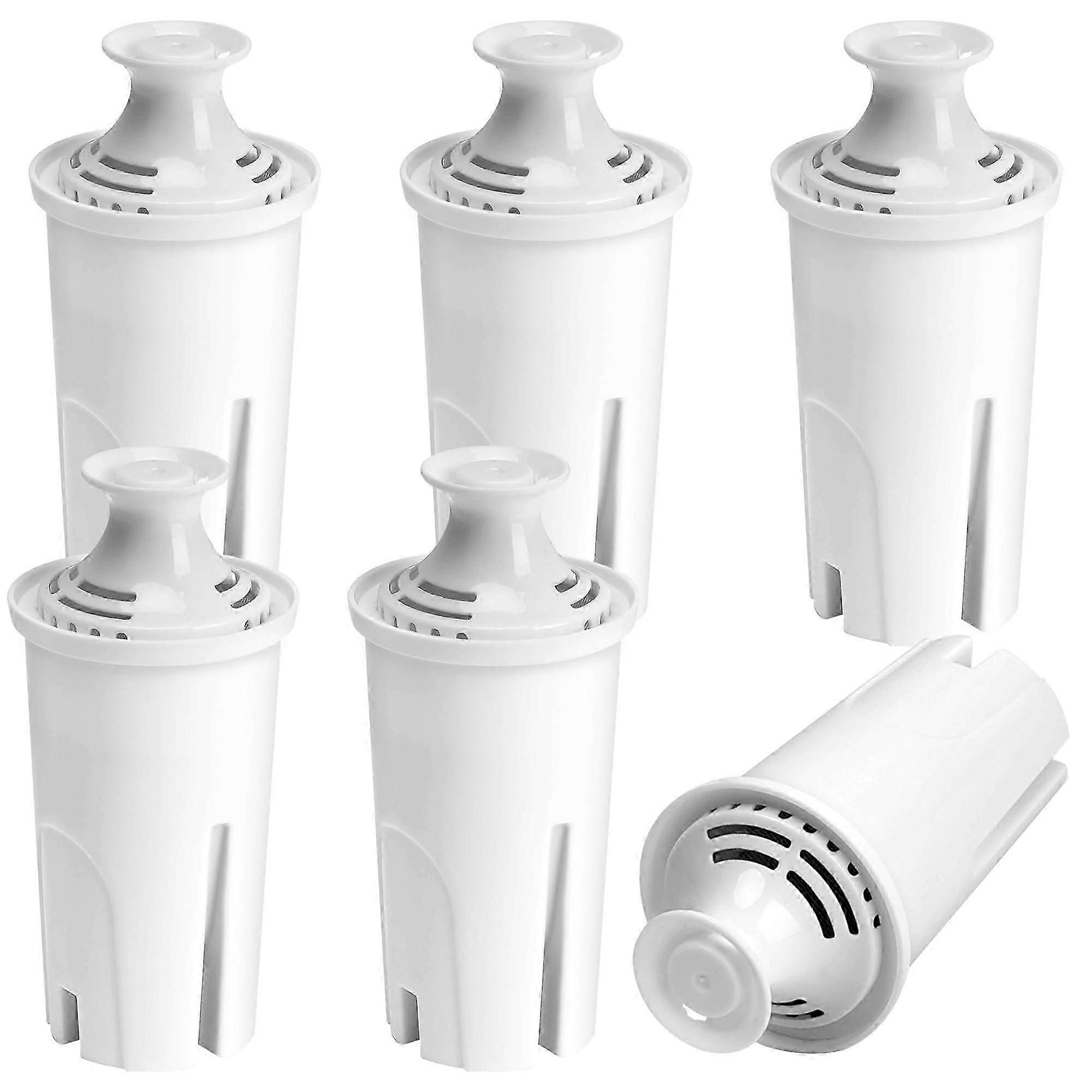 6-Pack Brita Pitcher Filter Replacement Compatible with Mavea 107007