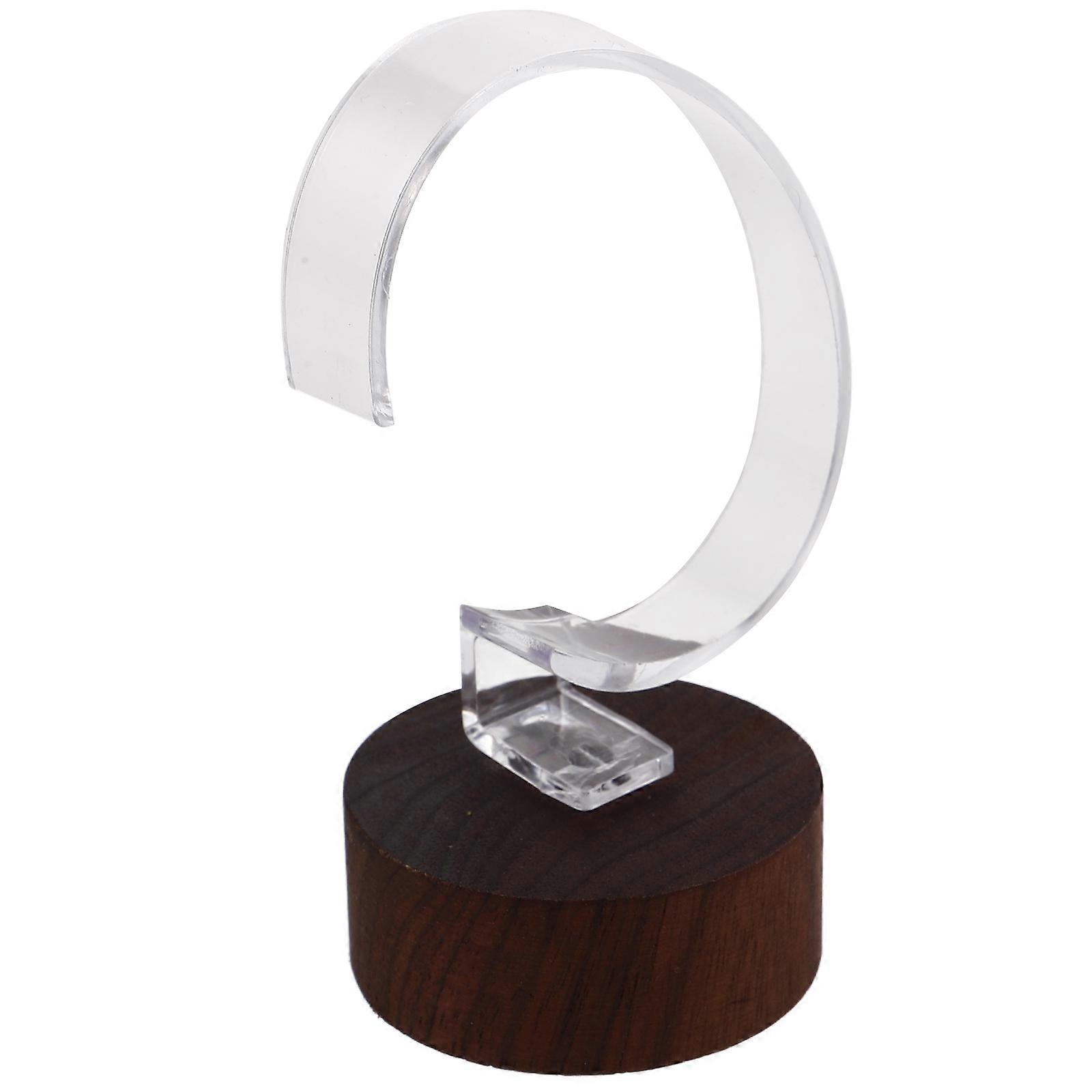 Handwatch Display Stand with Multifunctional Black Acrylic Base