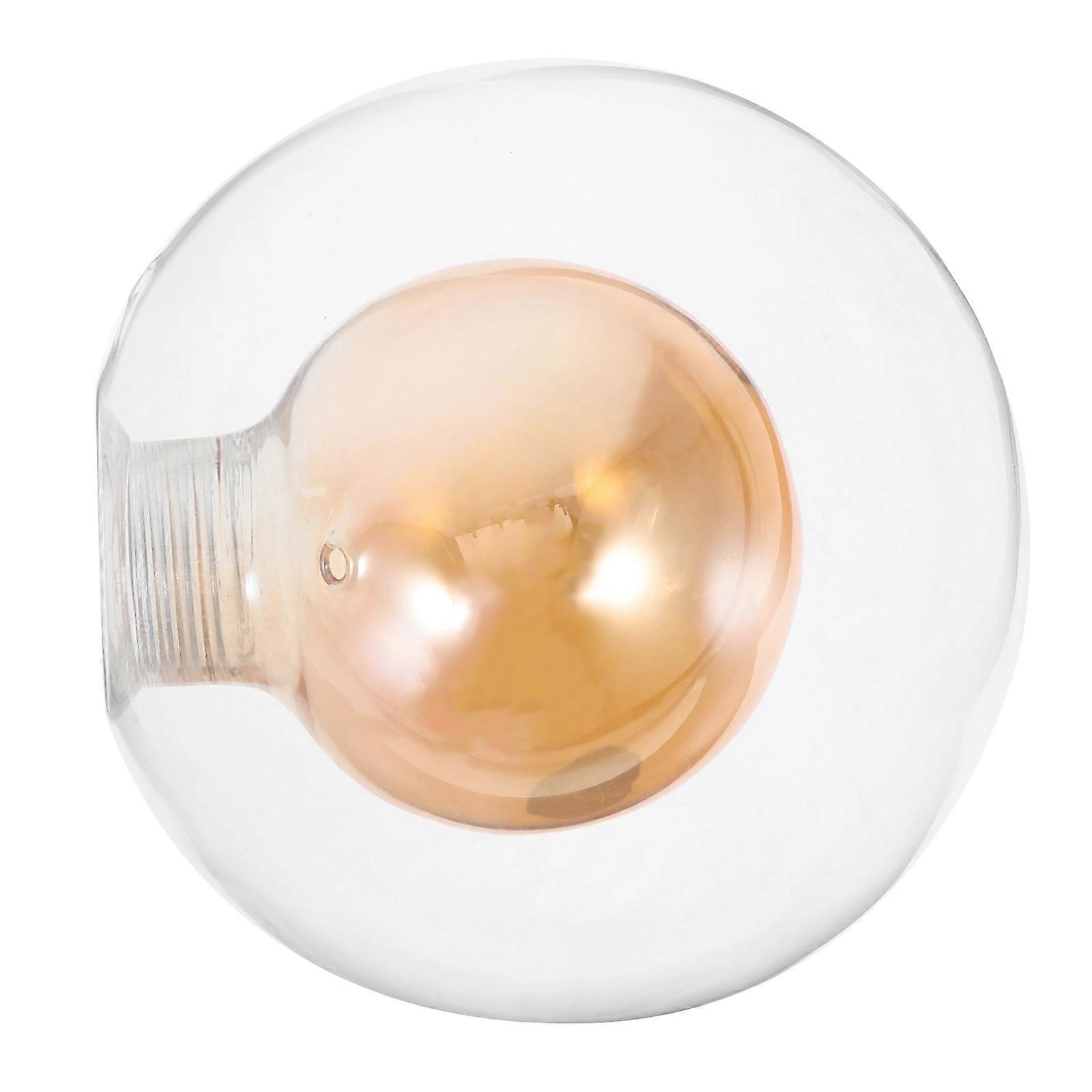 Clear Glass Globe Lamp Shade Replacement for Vanity Light Fixtures