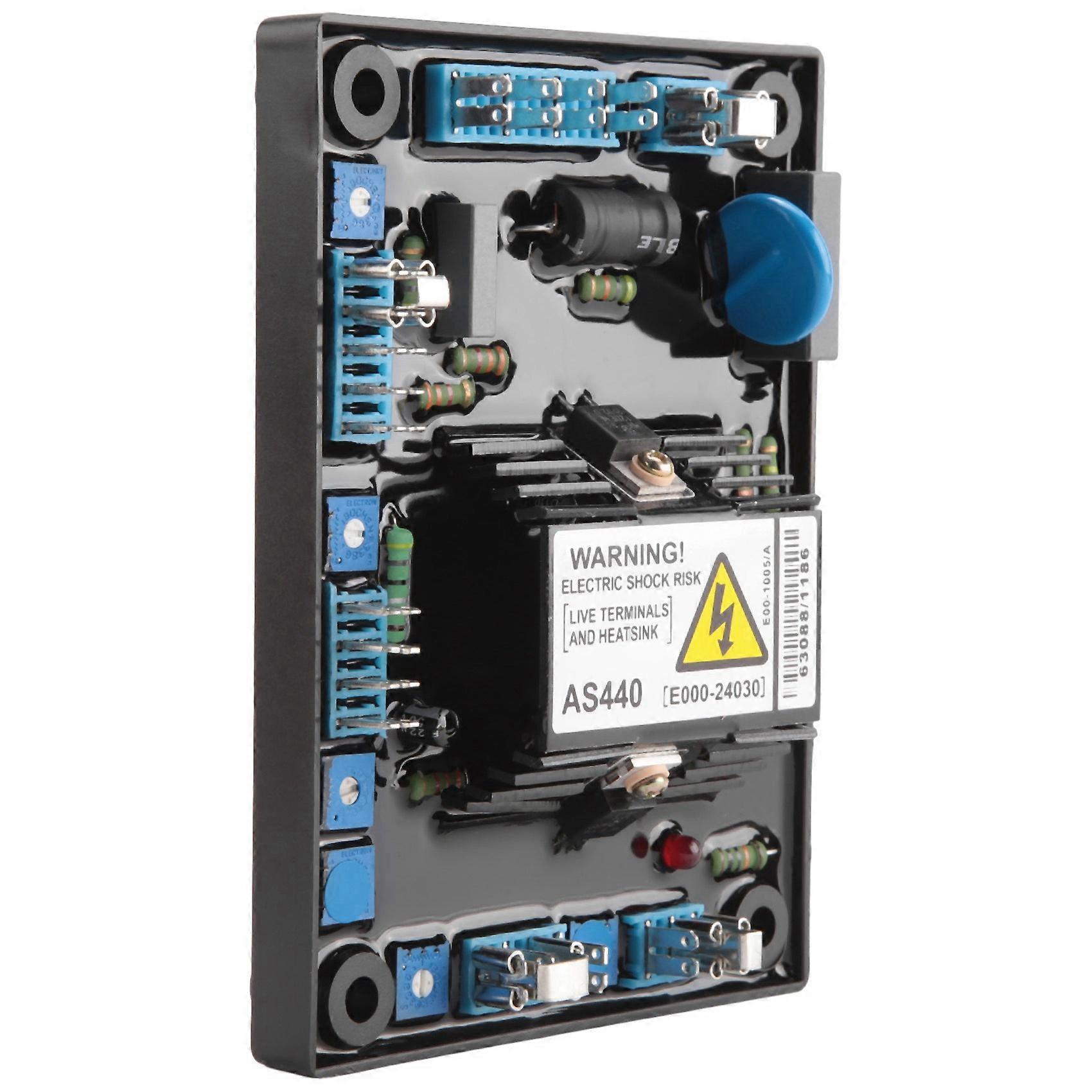 5X AS440 Generator Automatic Voltage Regulator Input AC 190-264V 4A Engine AVR Voltage Regulator Generator Accessories