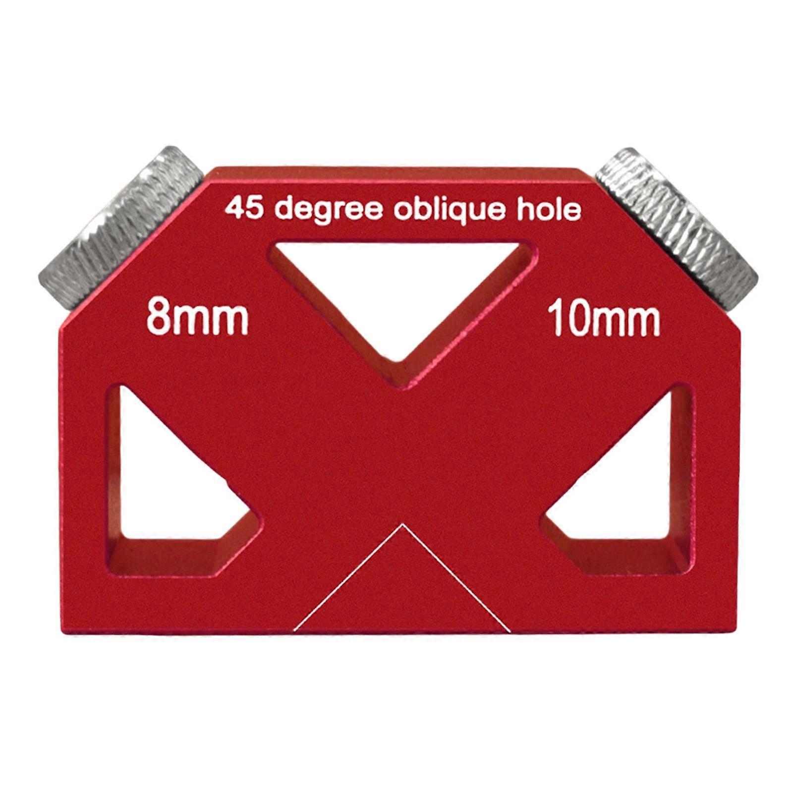 High Accuracy Safe Woodworking Positioner With Anti Slip Handle For Secure Drilling Operations In Carpentry Applications Multicolor