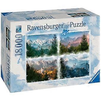 Puzzle 18000 pieces Ravensburger - A castle through the seasons - Architecture and monument - Mixed - 14 years