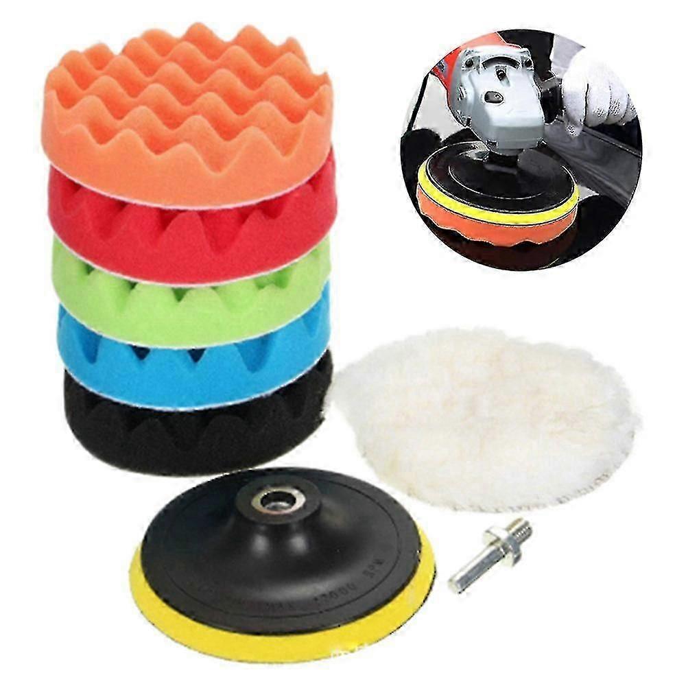 3" Car Polishing Pads Kit Buffing Pads Foam Polish Pads Polisher Attachment