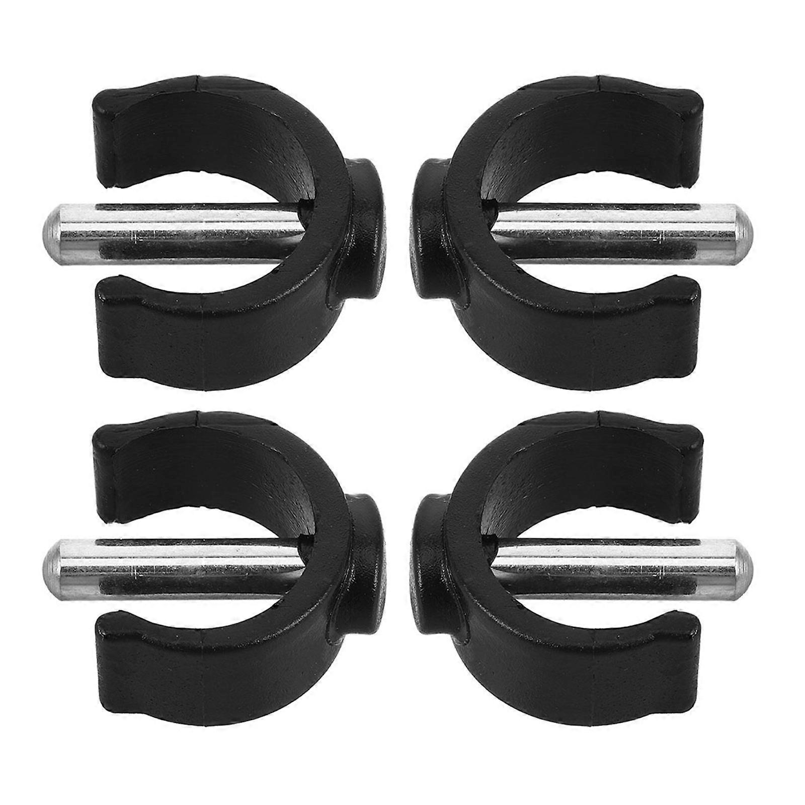 Assistive Walking Cane Accessories Durable C Shape Clips 4Pcs for Stability