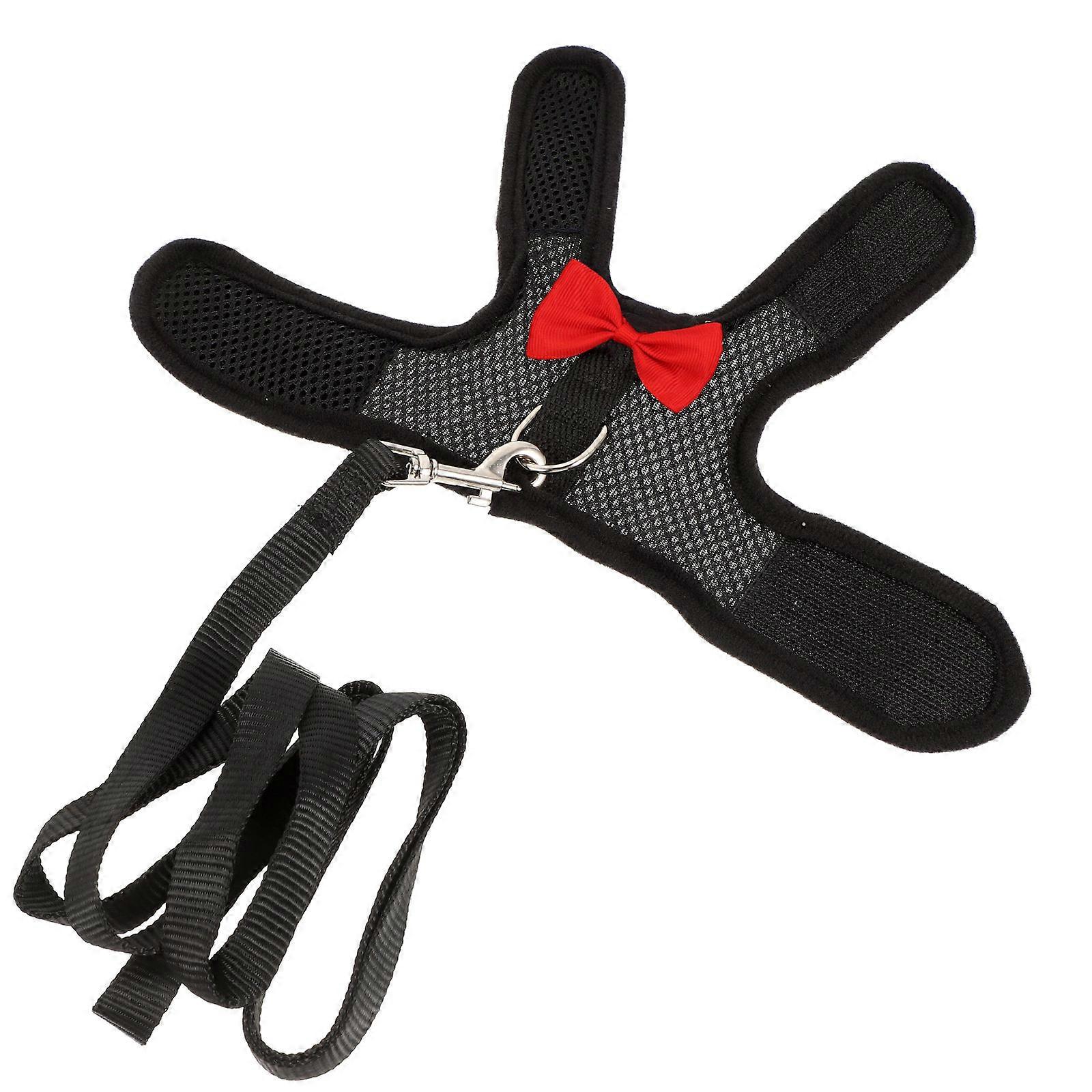Rabbit Harness Leash Set for Small Pet Walking Supplies 4Sets