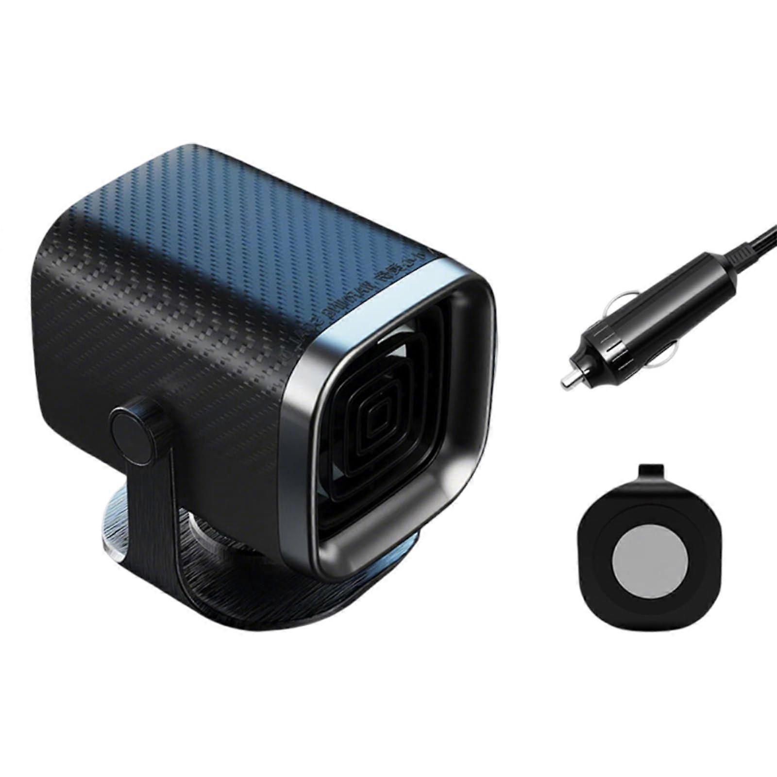 12V Car Heater Defroster with Fast Heating Dual Warm Cool Modes 360° Rotation for Winter Truck SUV RV