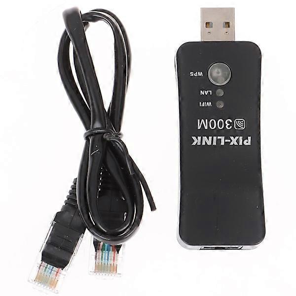 Wireless LAN Adapter WiFi Dongle RJ-45 Ethernet Cable