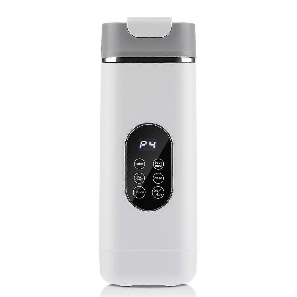 Tasse �� jus Portable avec poign��e, presse-agrumes ��lectrique �� 12 lames, bouteille Shaker �� glace pil��e, m��langeur de fruits et de nourritur