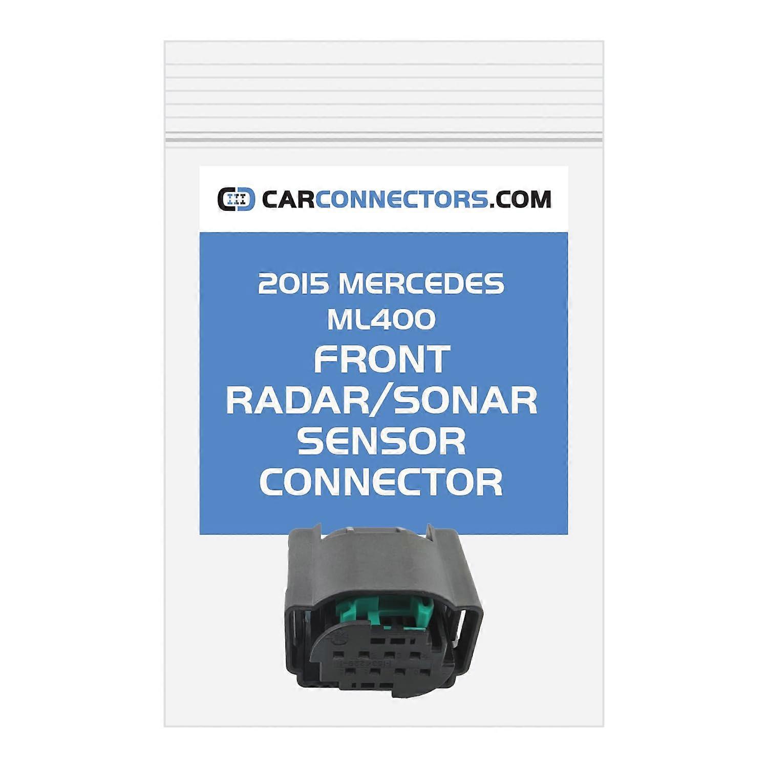 Front Radar Sensor Connector for Mercedes ML400 2015 with 7Inch Wires and PreAssembled Seals