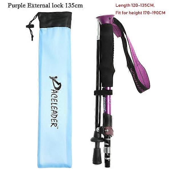 1 adjustable folding hiking poles