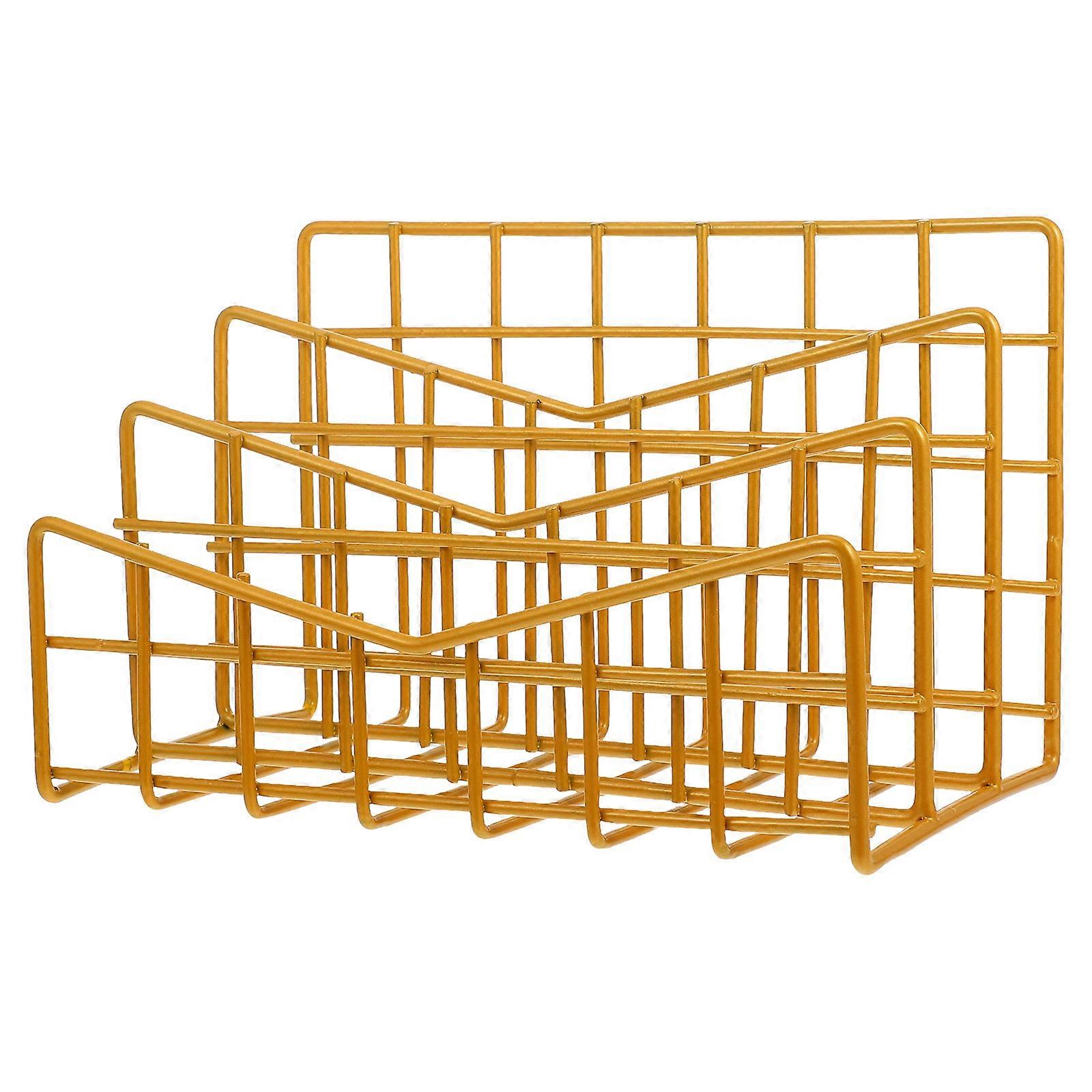 Sturdy Mail Sorter Metal Storage Rack for Storage 2Pcs
