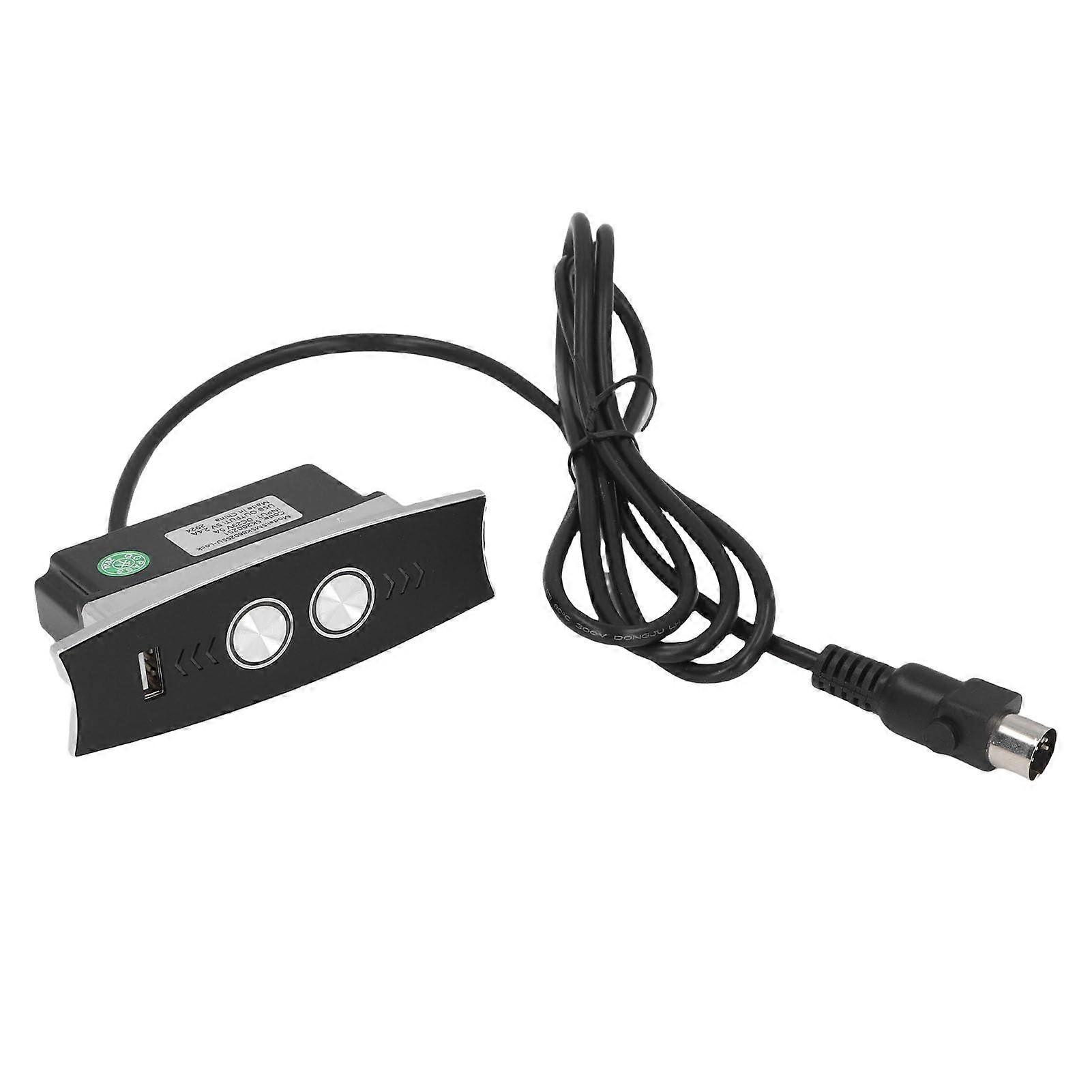 Electric Recliner Controller with USB Port, 5 Pin Hand Control for Sofa Chair, Plug and Play