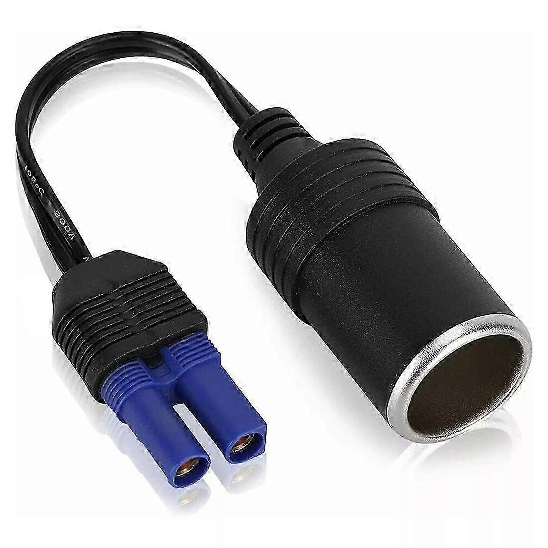 Car 12V EC5 adapter to cigarette lighter socket emergency start battery cable