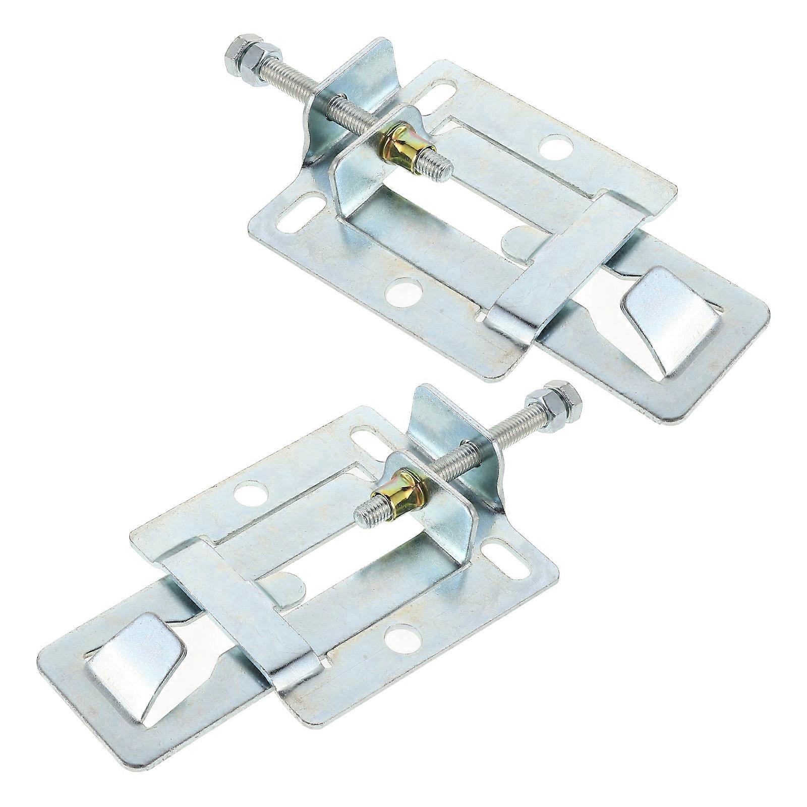 Adjustable Range Hood Floating Hanging Plate for Kitchen Use 2Pcs Metal Bracket