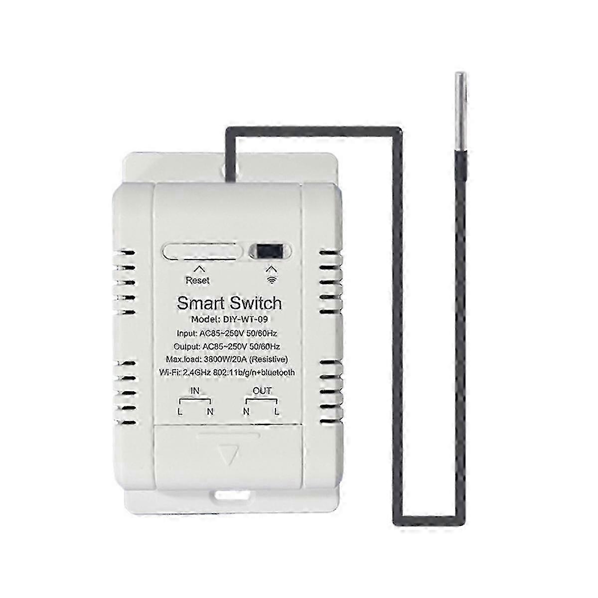25-26 Smart Temperature Switch 20A with Temperature Sensor