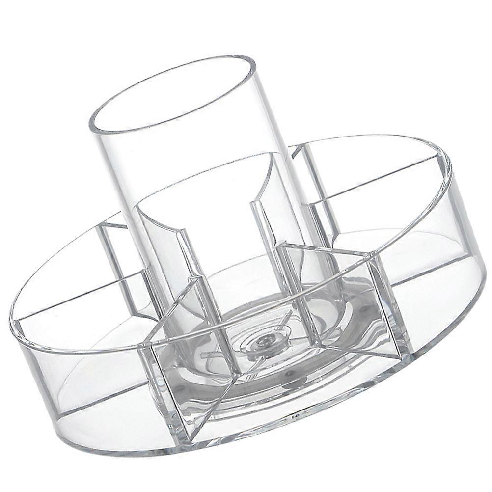 Divided Turntable Cupboard Organizer with Rotating Feature