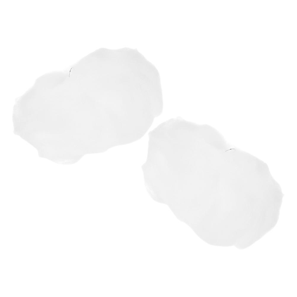 Artificial Cloud Props Cotton for Decor 2Pcs Soft Realistic Hanging Clouds