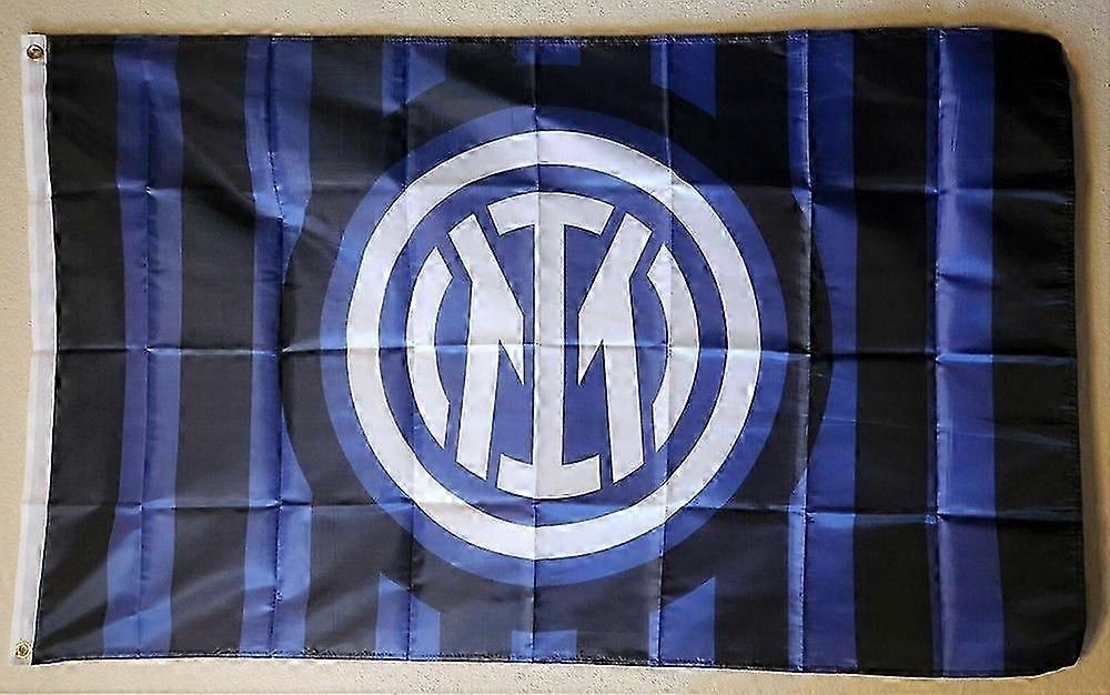 Inter Milan striber fodboldflag