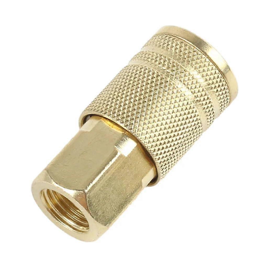 Air Compressor Quick Coupler 1/4 NPT Pneumatic Fitting Connector Male Female Durable Copper