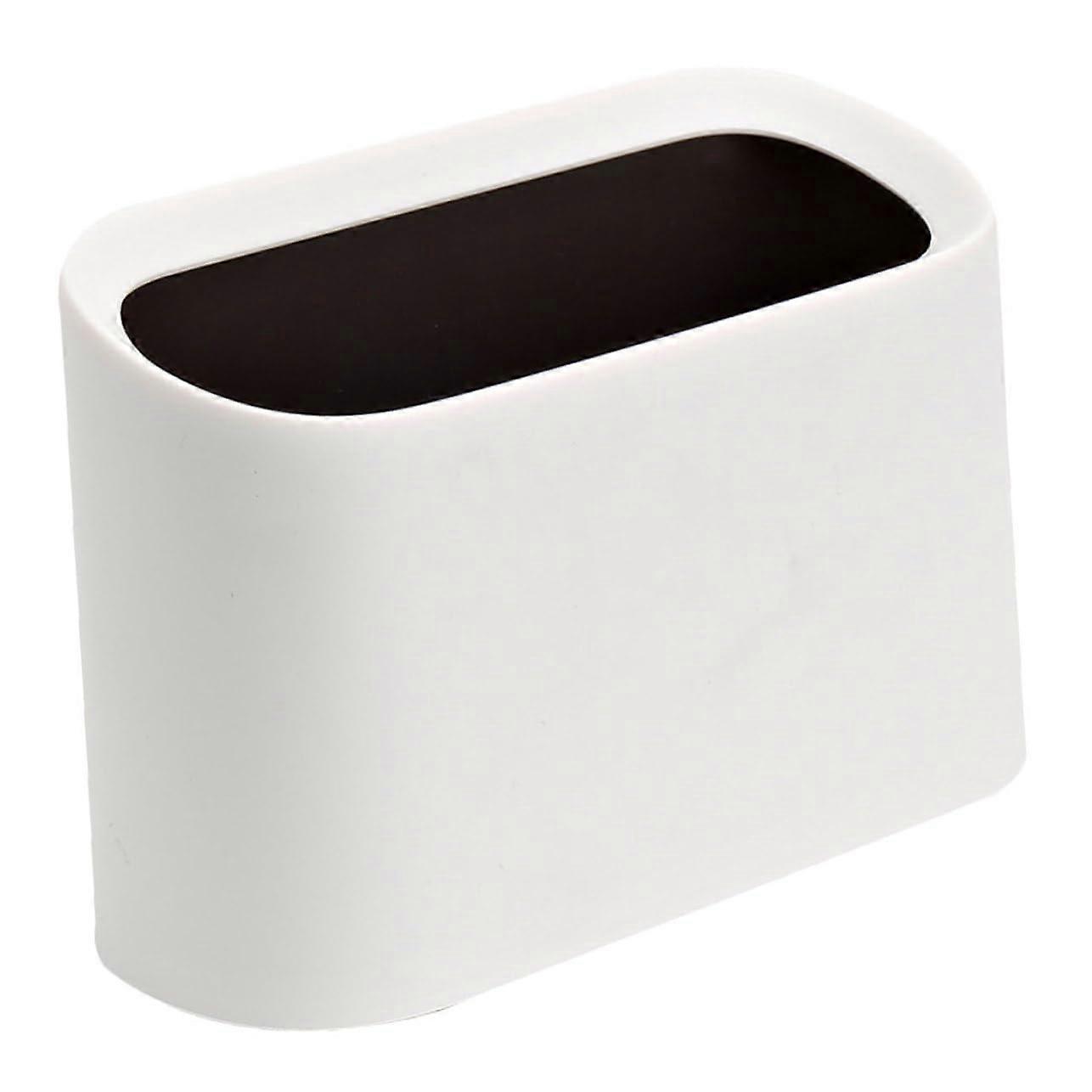 Desktop Trash Can with Elegant Lid Design, Compact and Sturdy for Office, Kitchen, Bedroom