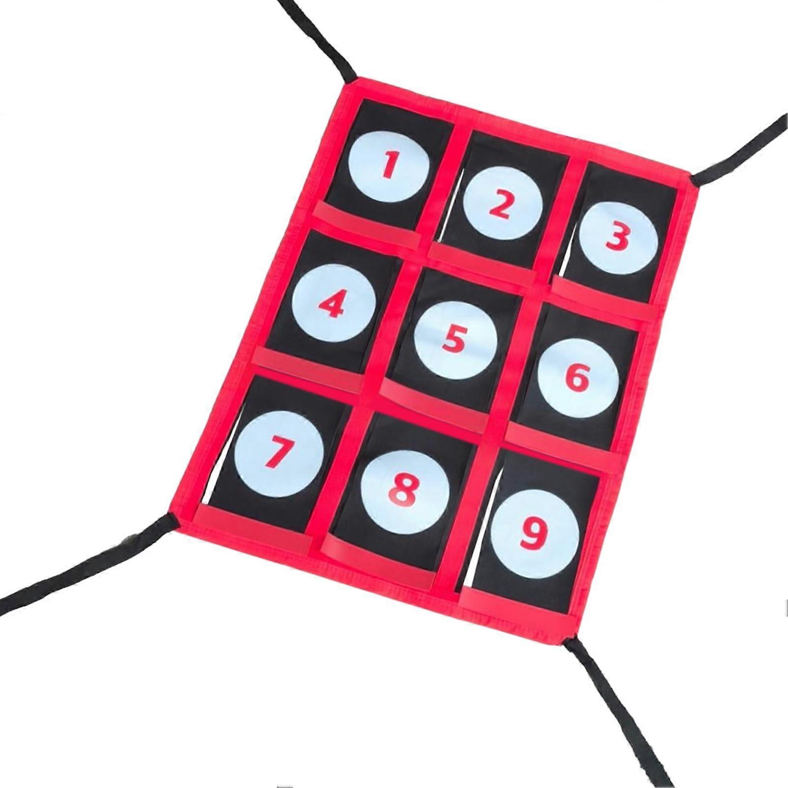 Baseball Pitching Target Net with Adjustable NineGrid Strike Zone for Indoor Outdoor Practice