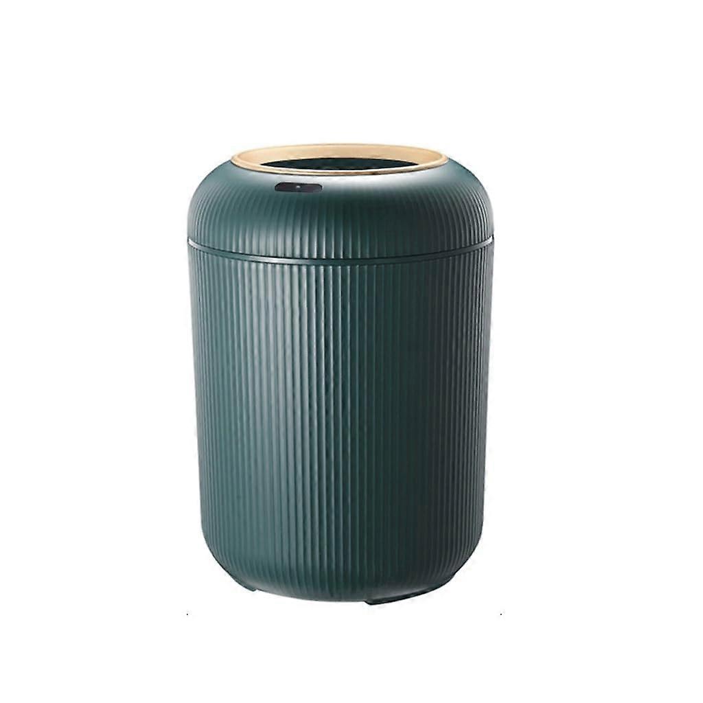 Automatic Sensor Trash Can with Lid, Touchless Smart Wastebasket for Bathroom and Home 31.4cm