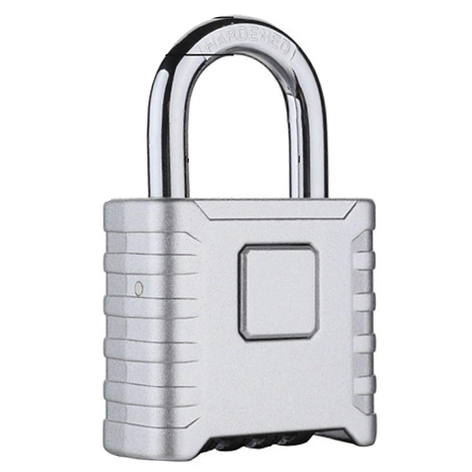 Outdoor Combination Padlock Heavy Duty Rustproof 4 Digit Weatherproof Door Lock for Gate