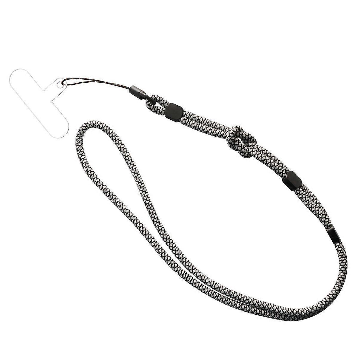 Mobile Phone Lanyard Muvit for Change Black White