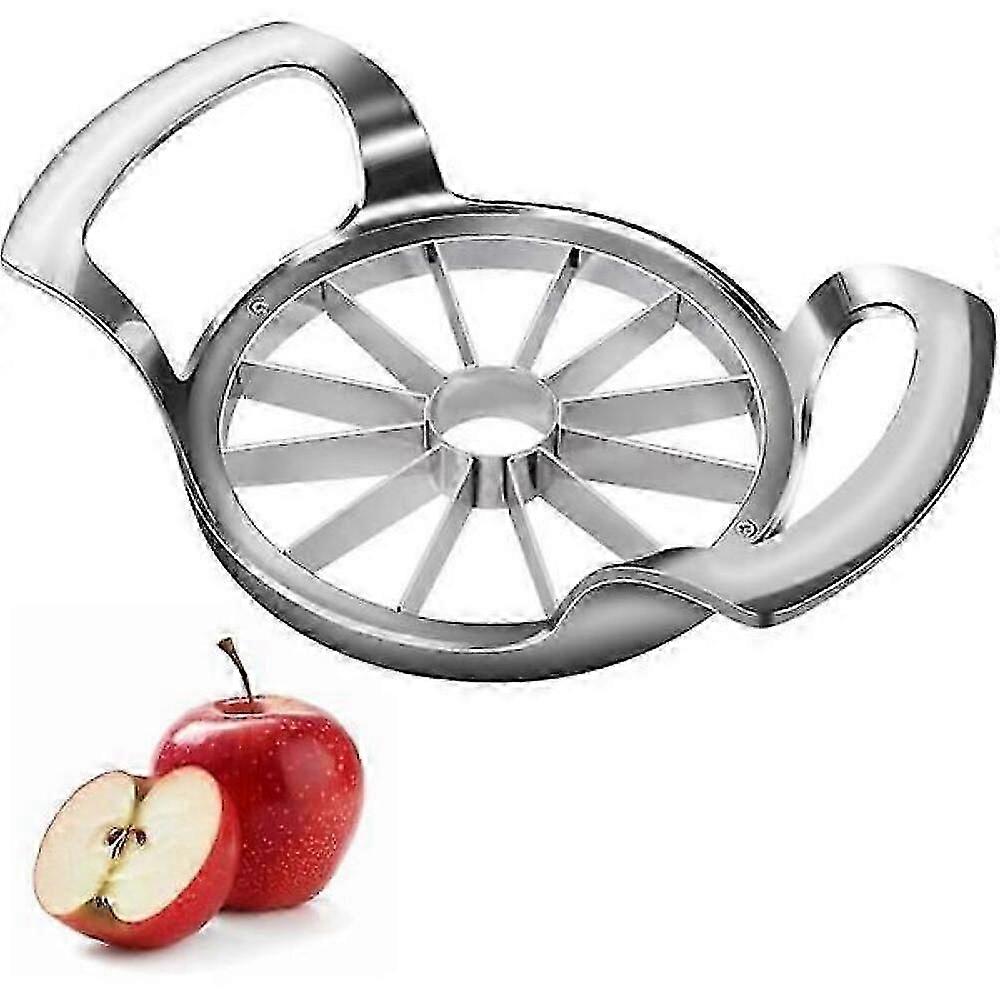 Apple Divider Upgraded Version 12-Blade Extra Large Apple Corer, Stainless Steel