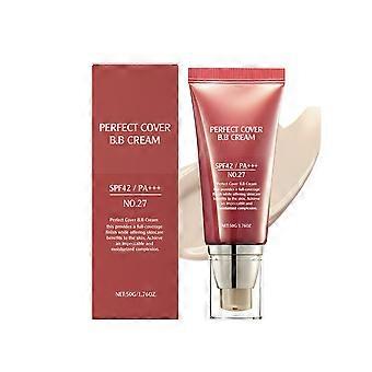 BB Cream iluminador e suavizante, leve, hidratante, corretivo, nutritivo para a pele, com acabamento matte, translúcido, natural e de longa duração.