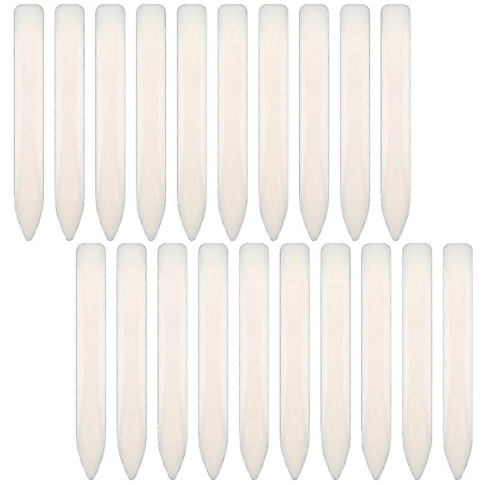20 Pack Bone Folder Tool, Plastic Bone Folder Crafts Scoring Folding Creasing Paper Crafting Scrapbooking Tool