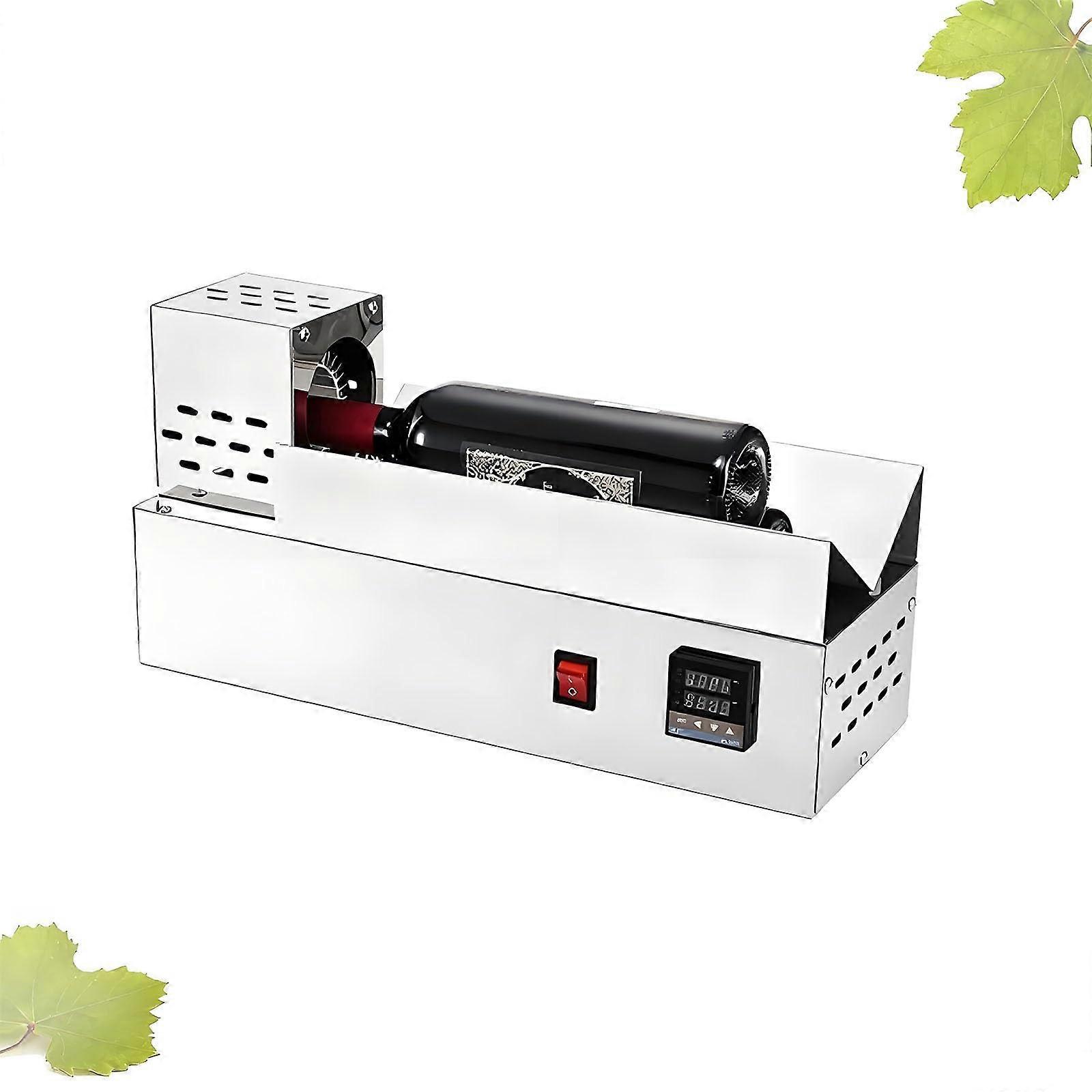 Wine Bottle Shrink Wrap Machine 600W Capsule Sealer with Digital Temperature Control for 80mm Caps
