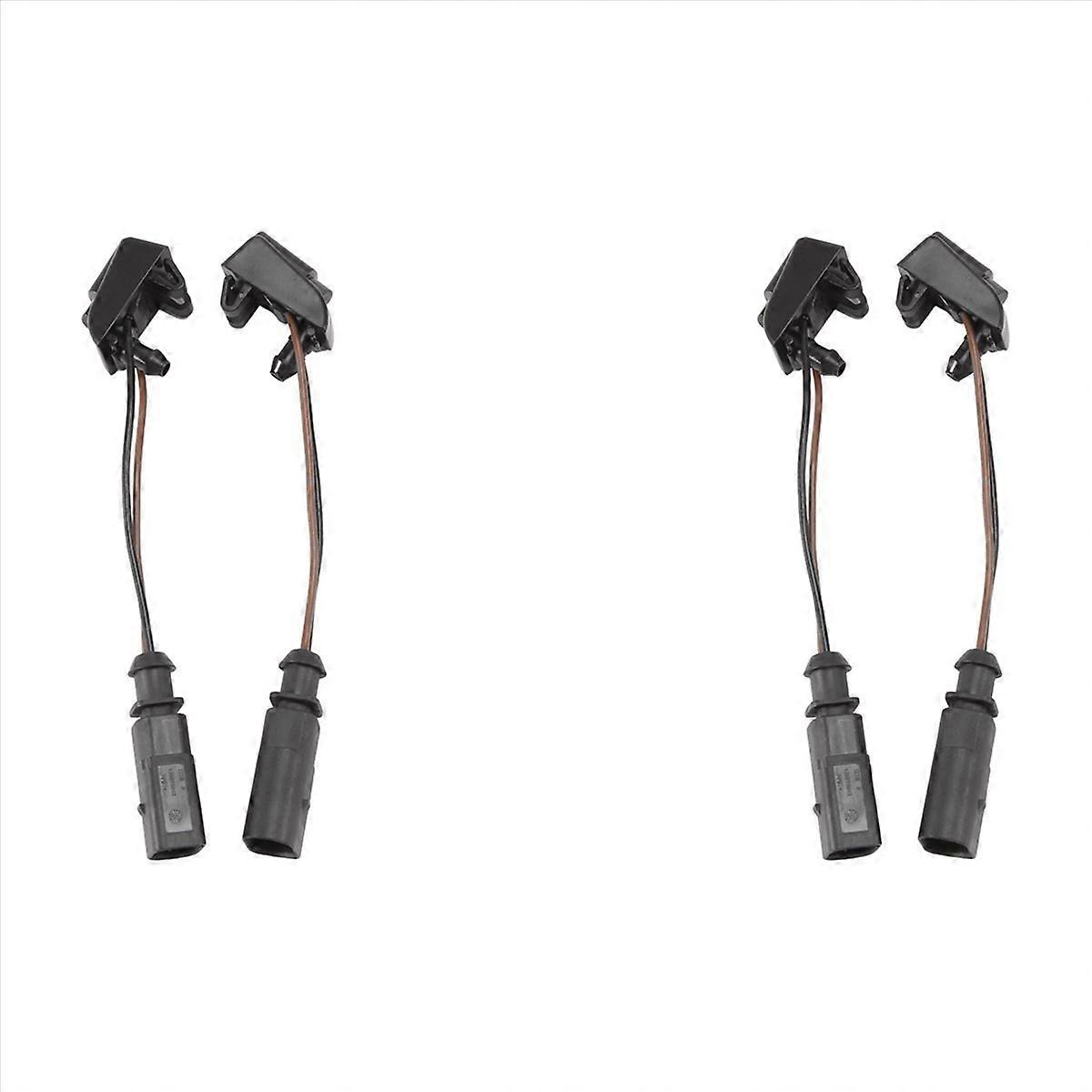 2PCS Windshield Windscreen Washer Nozzle Jet 1Z0955986 Heated