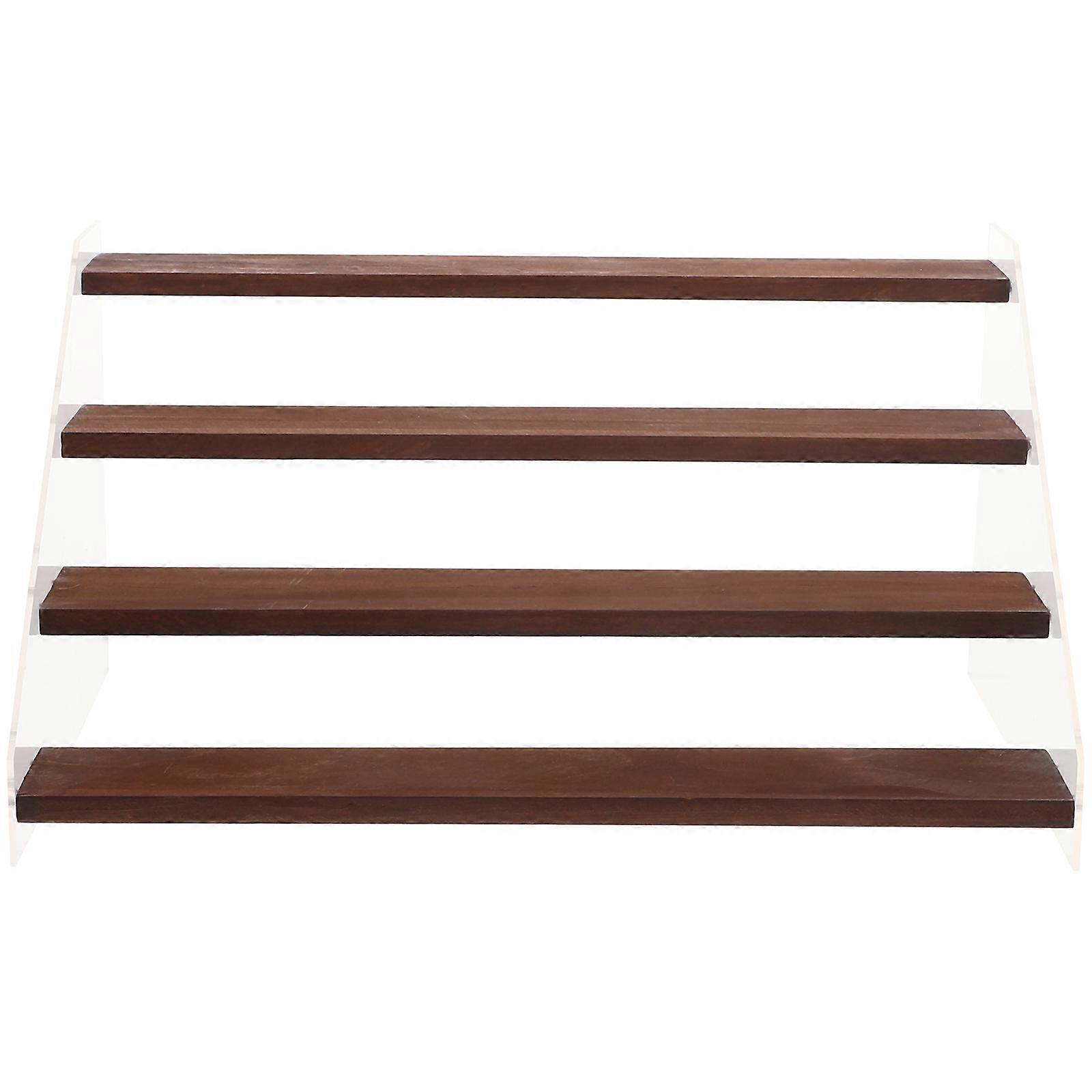 Multi Acrylic Wood Display Stand for Display 1Set Model Organizer