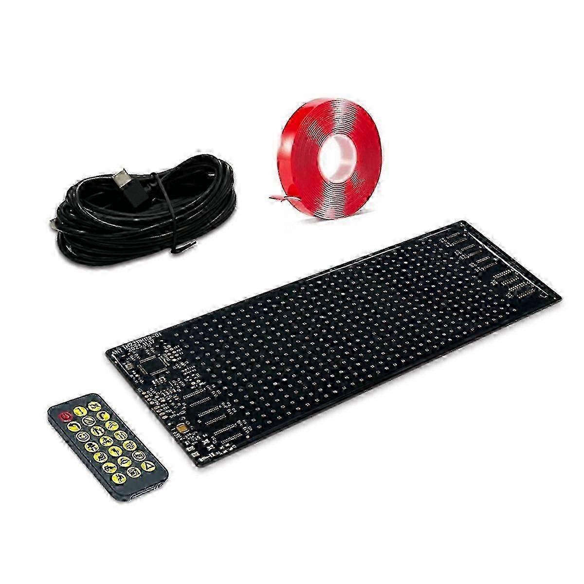 App-Controlled Programmable LED Sign, Flexible Digital Display Board, DIY LED Matrix Panel